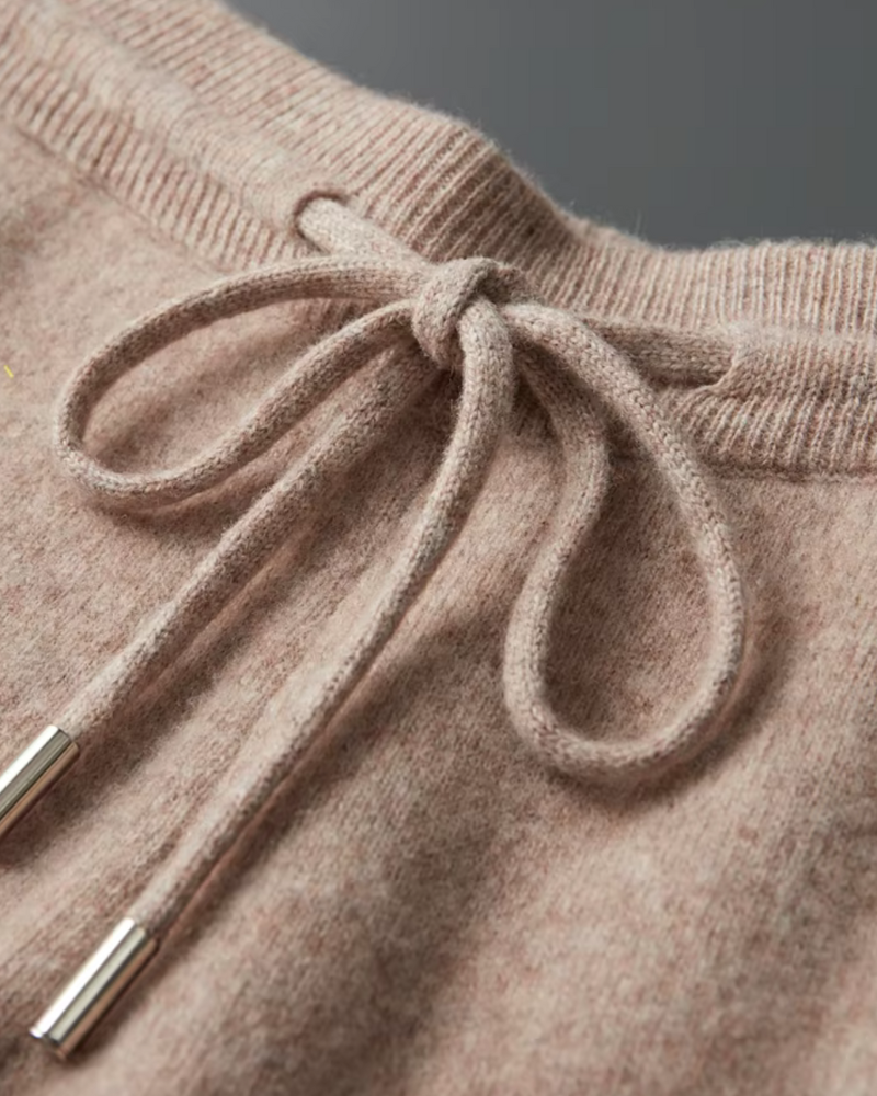 MERINO LEISURE STRAIGHT TROUSERS