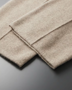 CASHMERE LEISURE STRAIGHT PANTS
