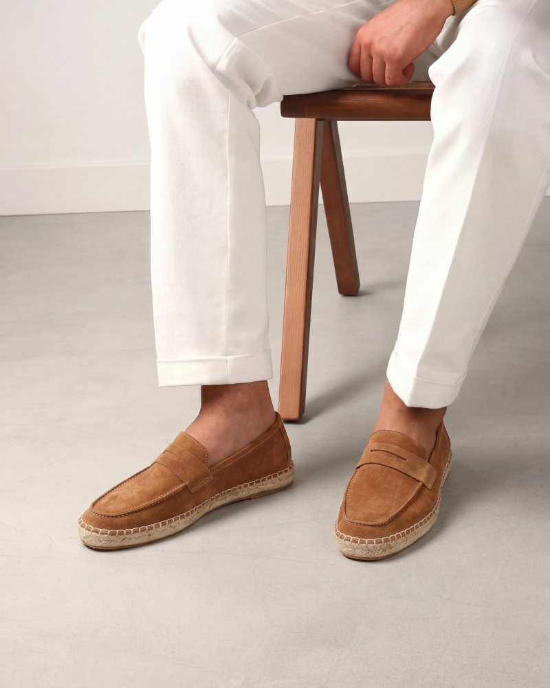 OCEAN SUEDE MULE - BROWN
