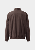 Coffee Technical Windbreaker Jacket