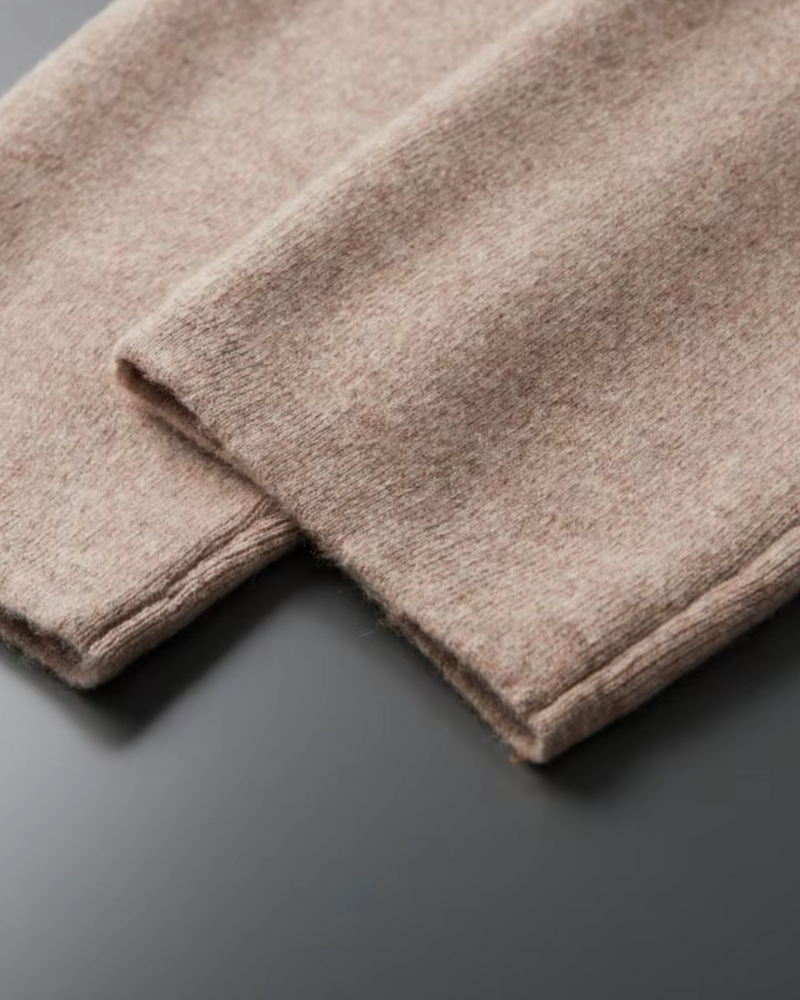 MERINO LEISURE STRAIGHT TROUSERS