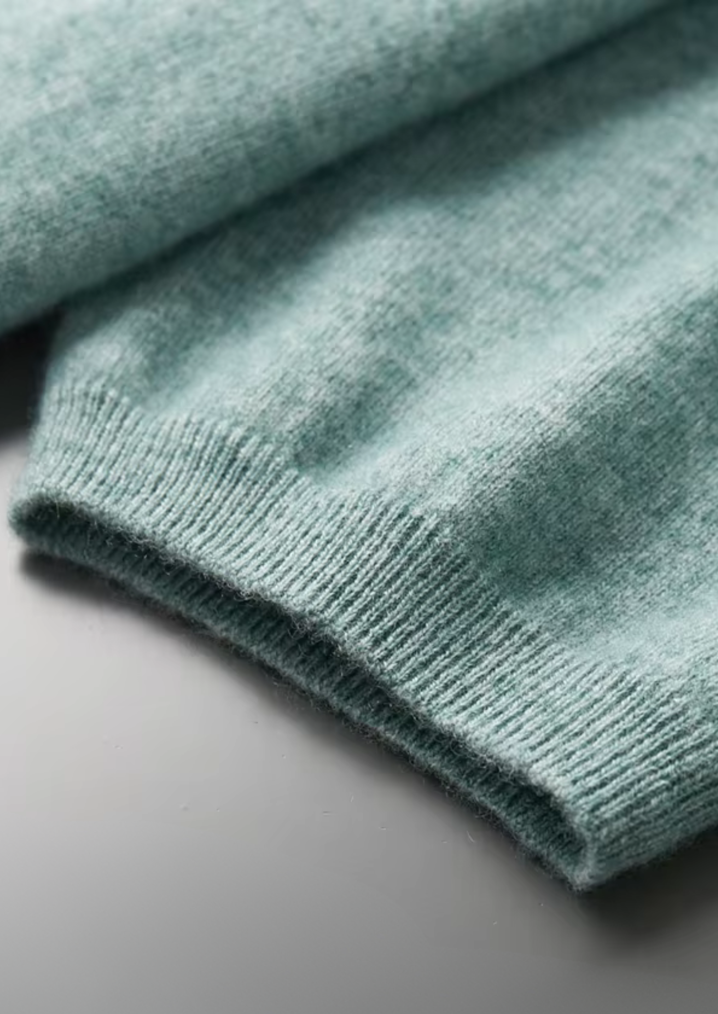 Premium Cashmere Classic Crewneck T-Shirt