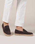 OCEAN SUEDE MULE - COFFEE