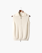 CASHMERE BODY WARMER VEST