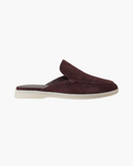 PORTSIDE SUEDE MULE - COFFEE