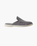 PORTSIDE SUEDE MULE - GREY