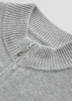 Pure Extra-Fine Merino Wool Light Gray Luzzo Set