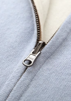 Pure Extra- Cashmere  Wool Zip Cardigan