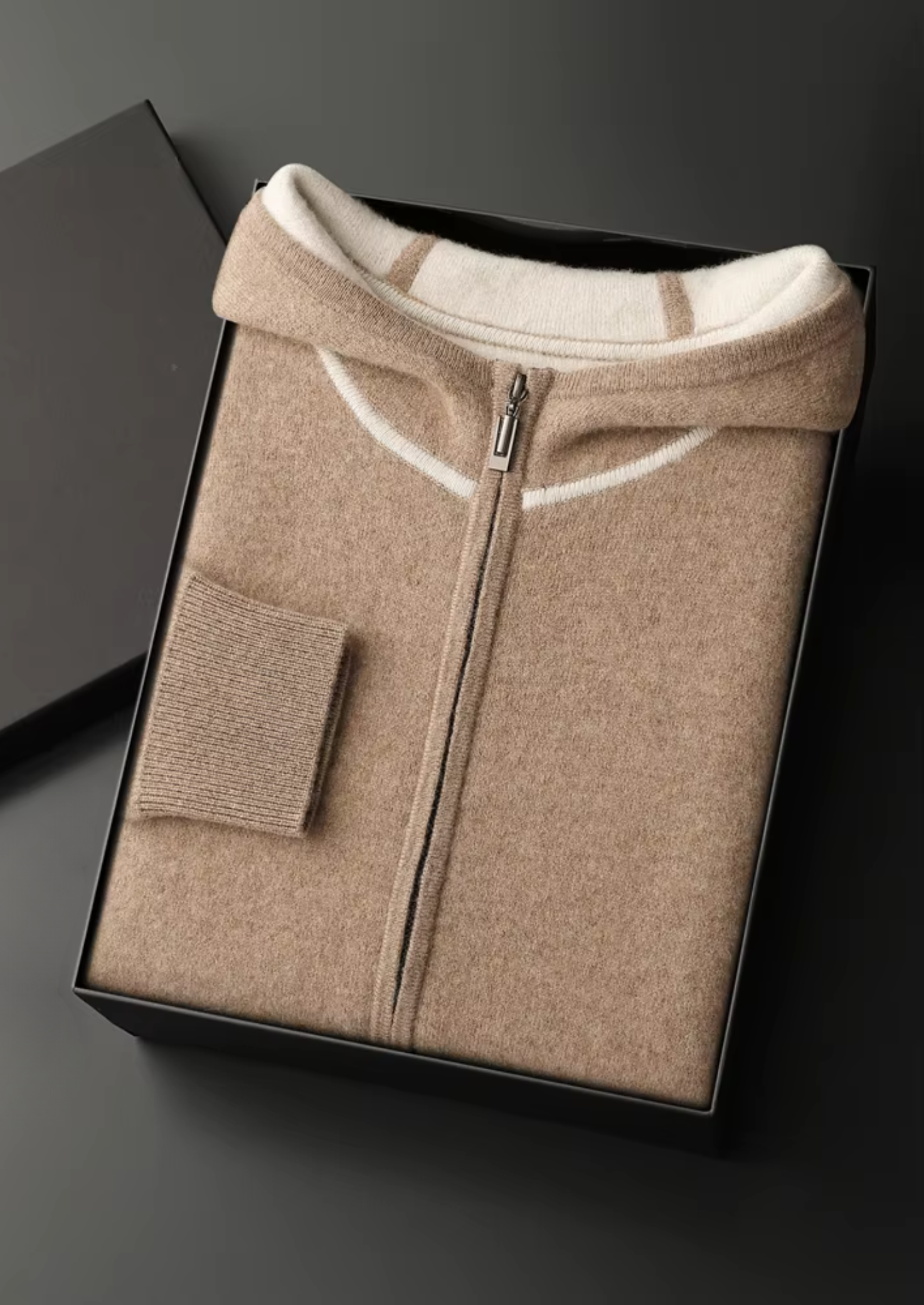 Premium Cashmere Beige Milano Leisure Set