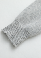 Pure Extra-Fine Merino Wool Light Gray Luzzo Set