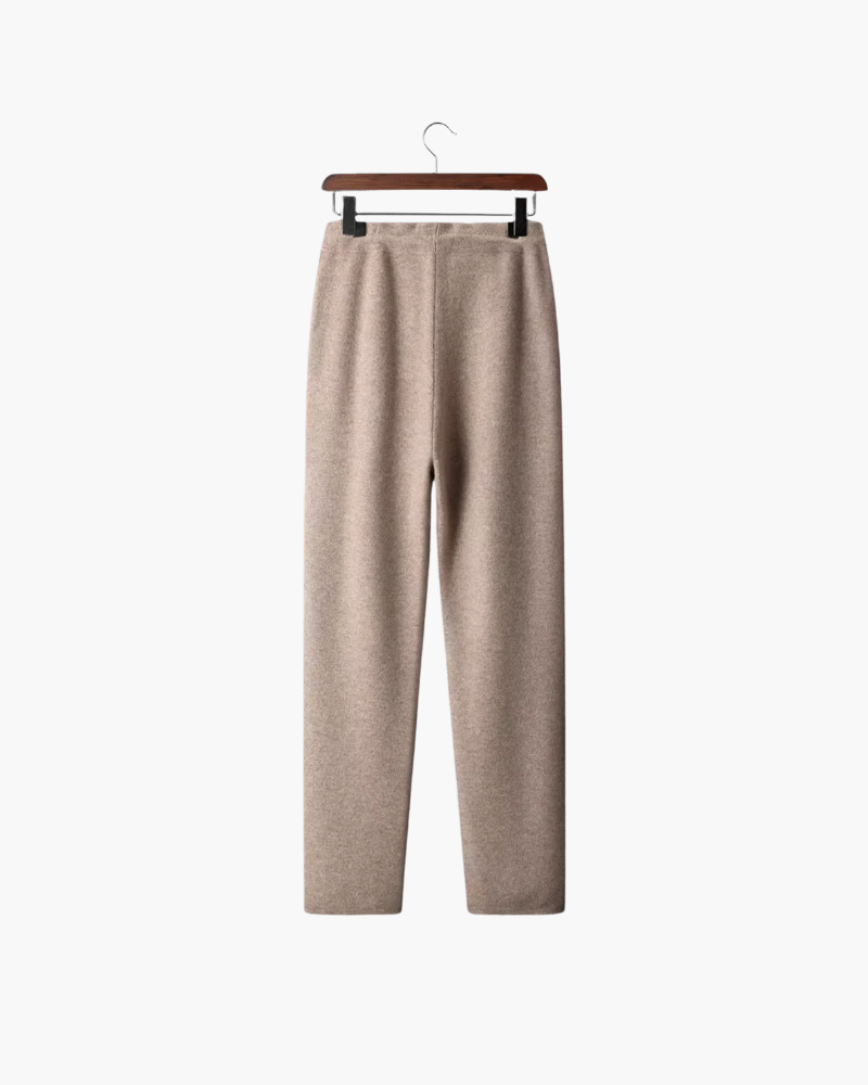 MERINO LEISURE STRAIGHT TROUSERS