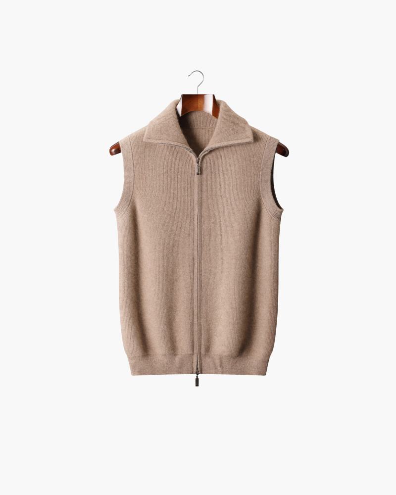 CASHMERE BODY WARMER VEST