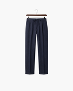 SILANA LINEN TROUSERS - NAVY BLUE
