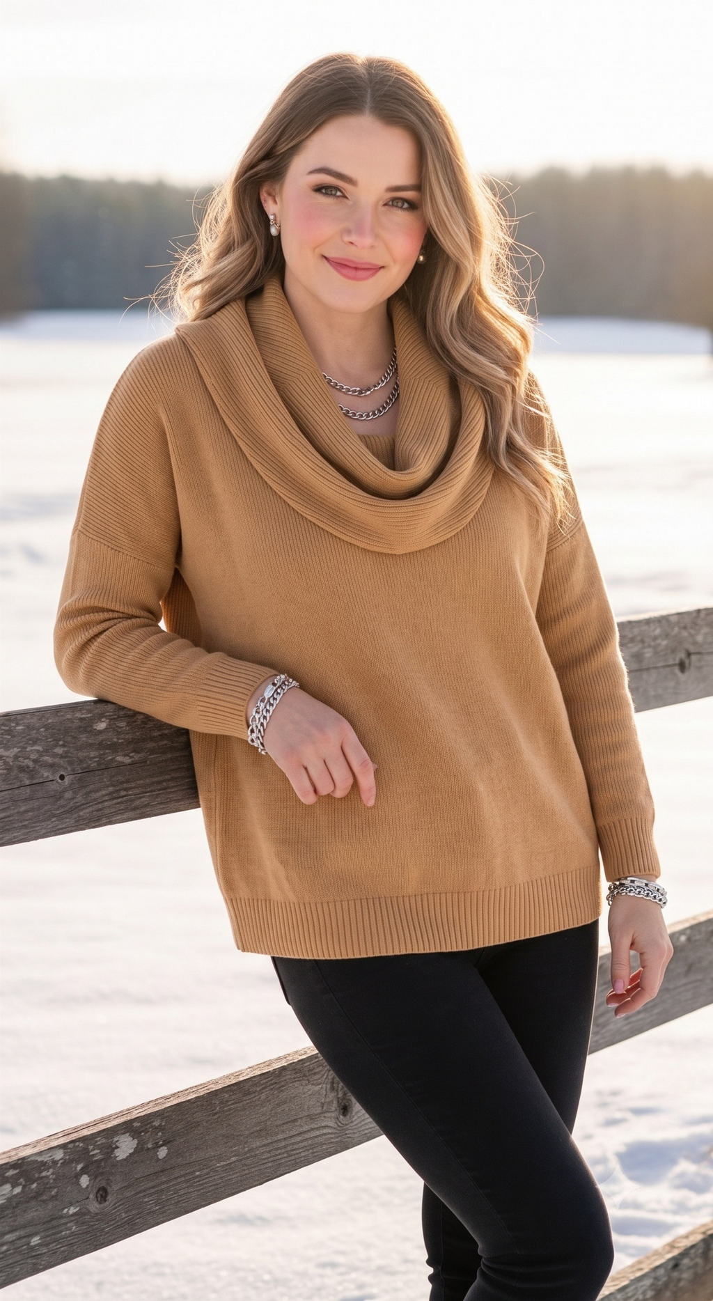 Elina™ Classic Collared Sweater