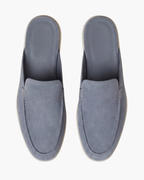 PORTSIDE SUEDE MULE - SEA BLUE