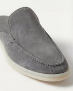 PORTSIDE SUEDE MULE - GREY