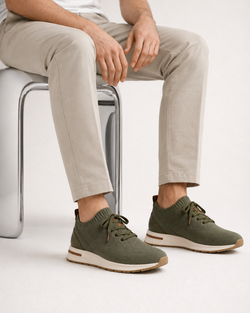 SOLANA MESH SLIP-ON SNEAKER - GREEN