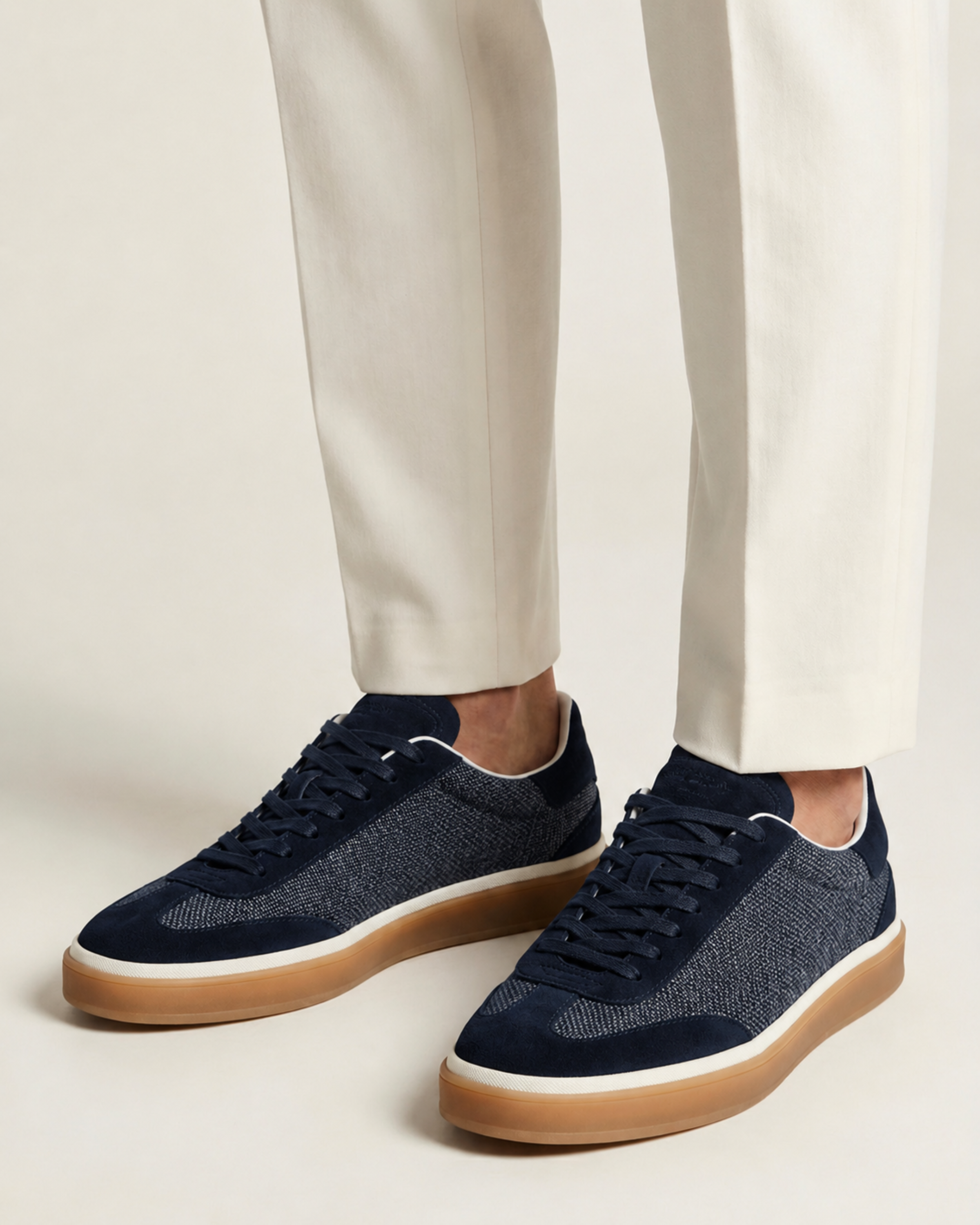 TENNIS WALK SNEAKER - NAVY