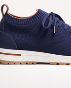 SOLANA MESH SLIP-ON SNEAKER - NAVY