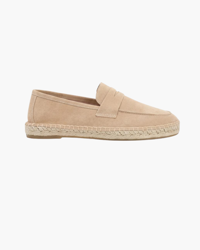 OCEAN SUEDE MULE - BEIGE