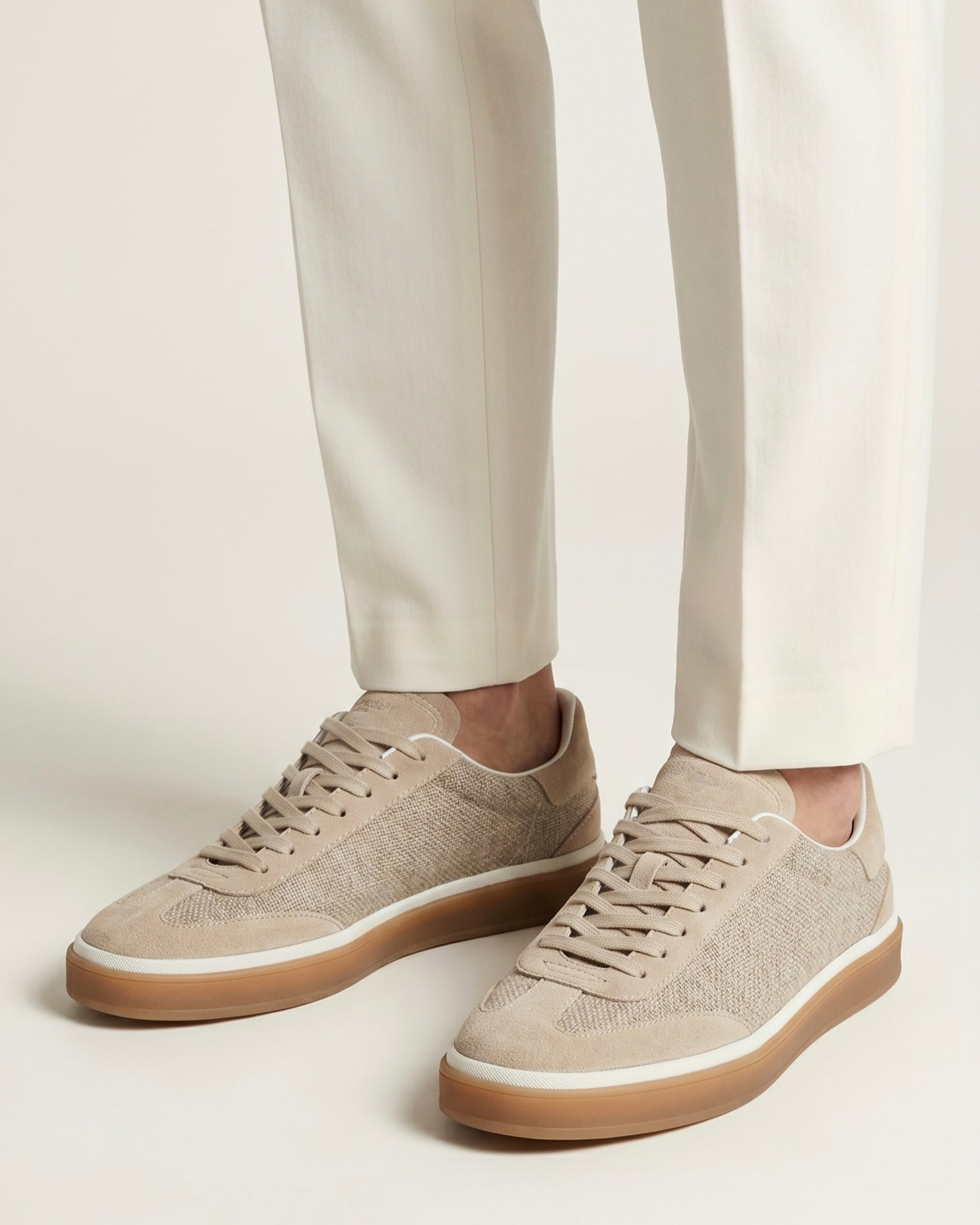 TENNIS WALK SNEAKER - SAND