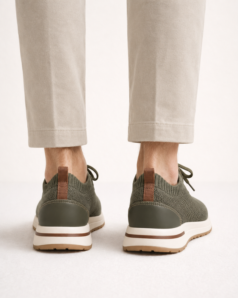 SOLANA MESH SLIP-ON SNEAKER - GREEN