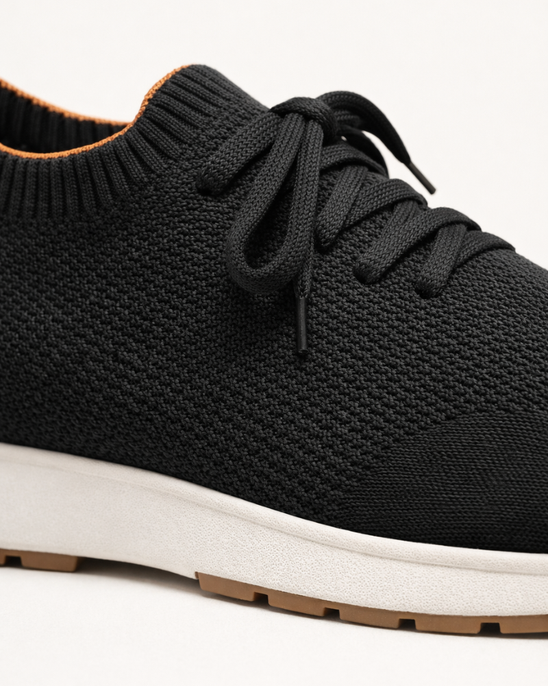 SOLANA MESH SLIP-ON SNEAKER - BLACK