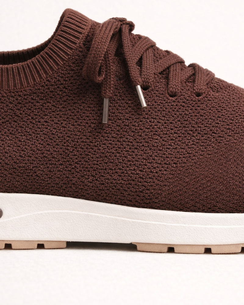 SOLANA MESH SLIP-ON SNEAKER - MOCHA