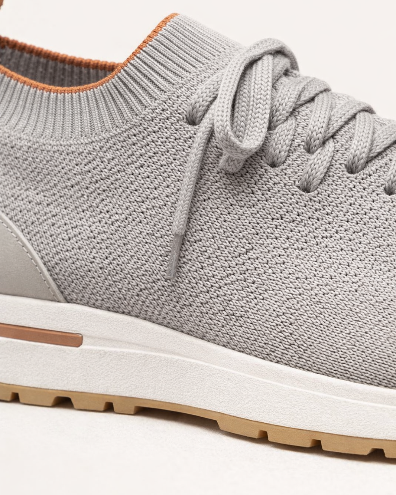 SOLANA MESH SLIP-ON SNEAKER - LIGHT GREY