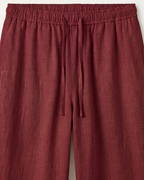 CATANIA LINEN TROUSERS - RED