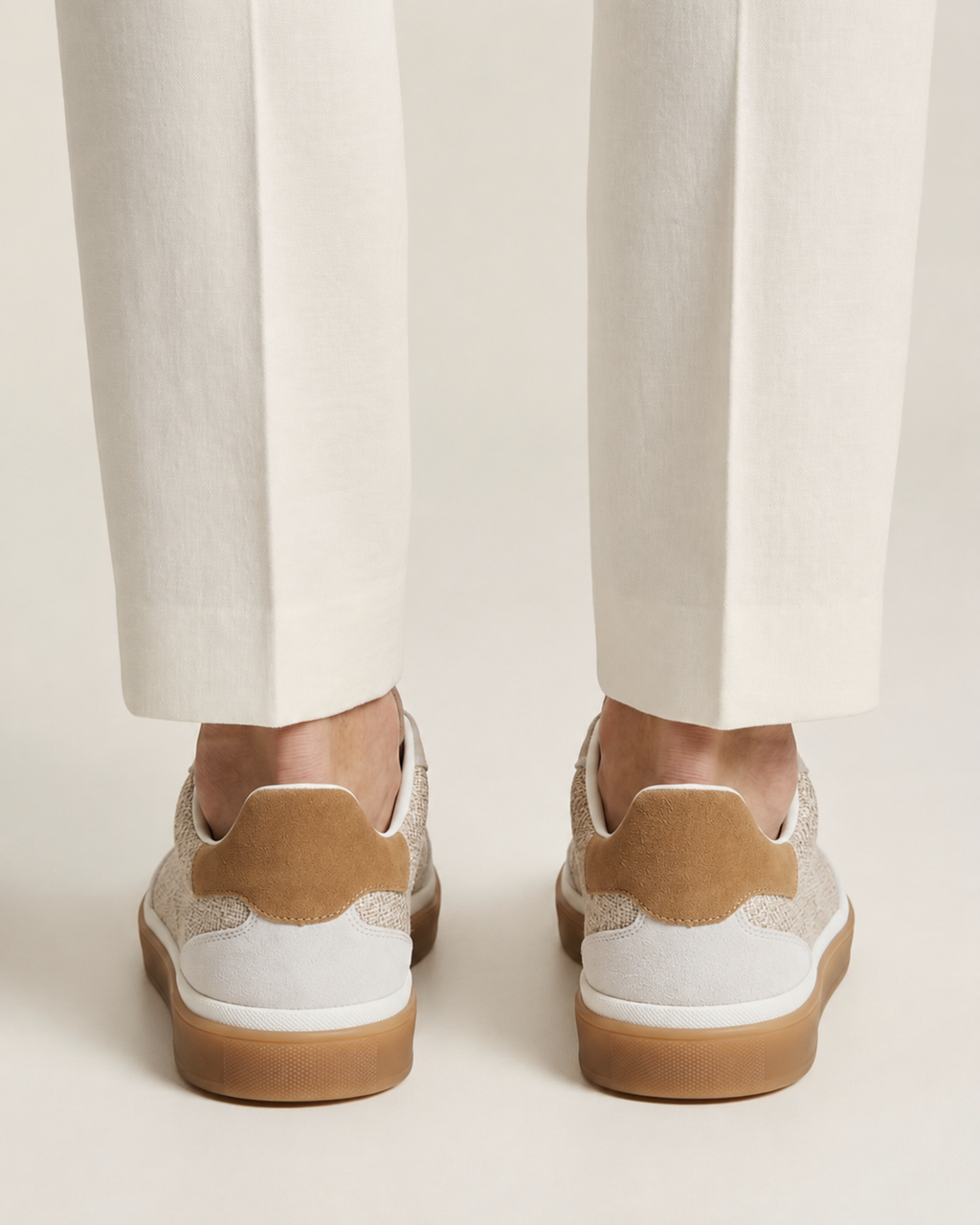 TENNIS WALK SNEAKER - BEIGE