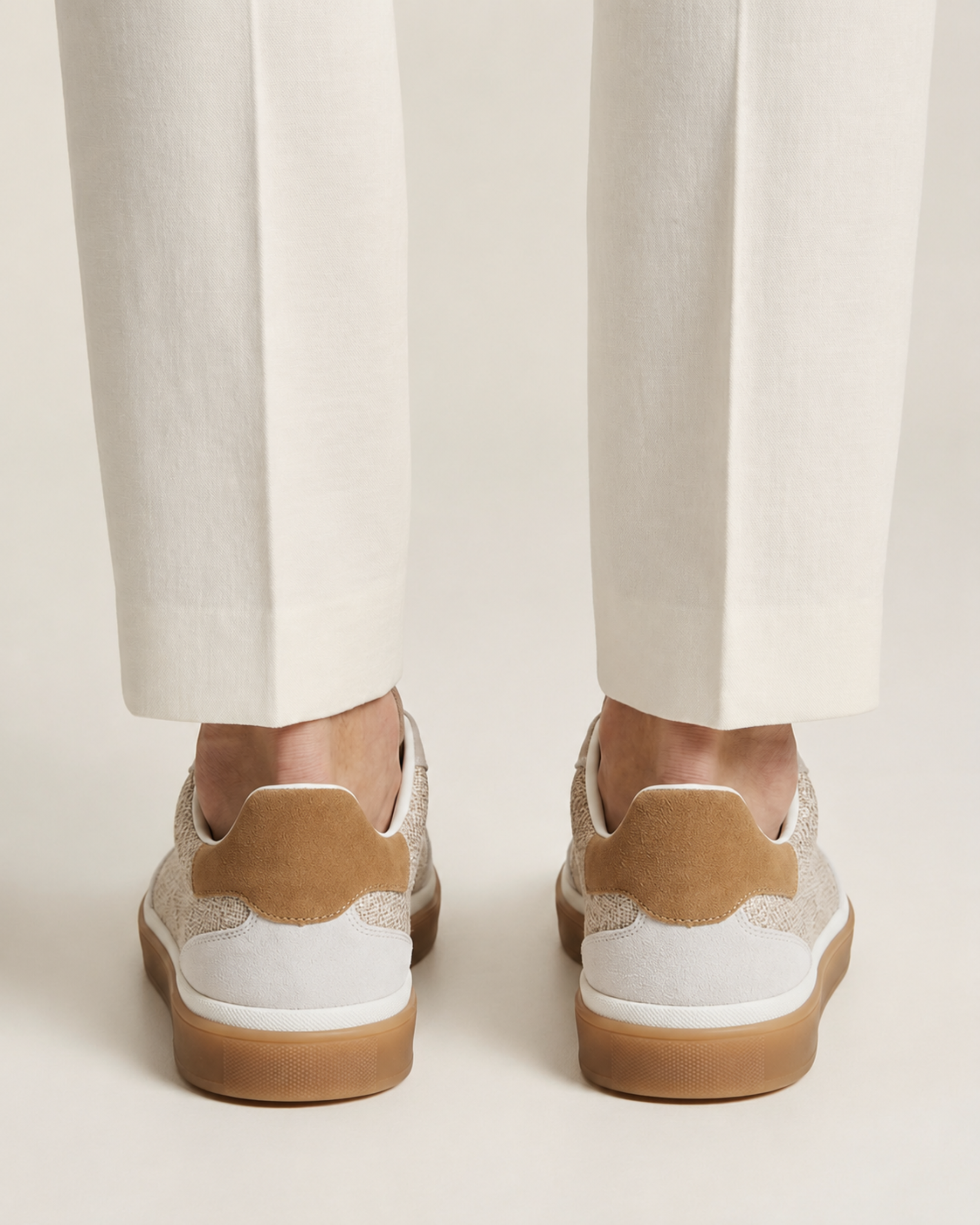 TENNIS WALK SNEAKER - BEIGE