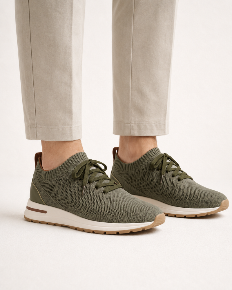 SOLANA MESH SLIP-ON SNEAKER - GREEN