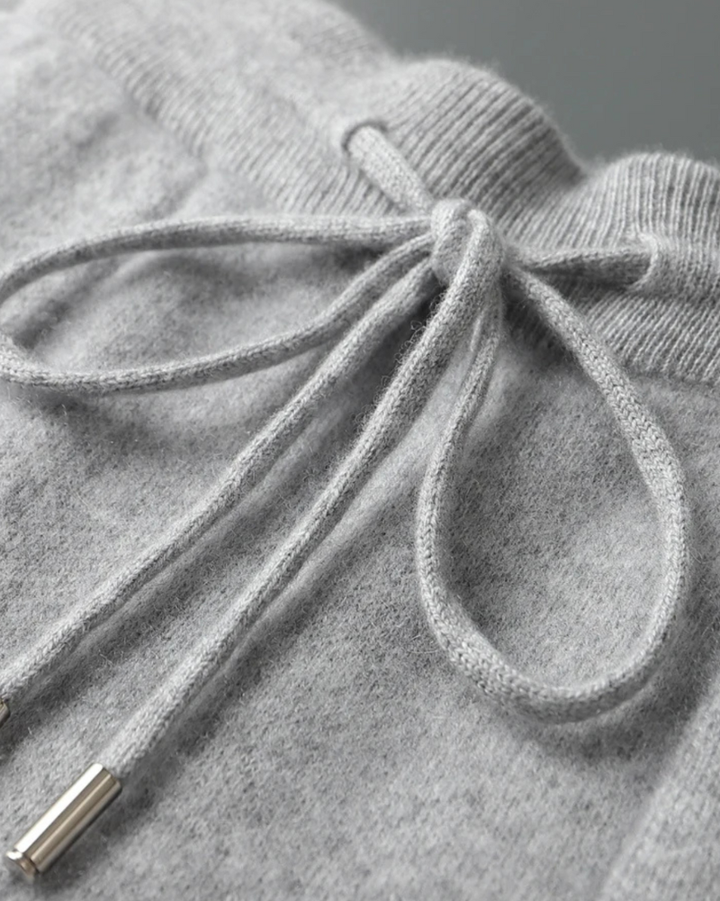 CASHMERE RELAXED STRAIGHT TROUSERS