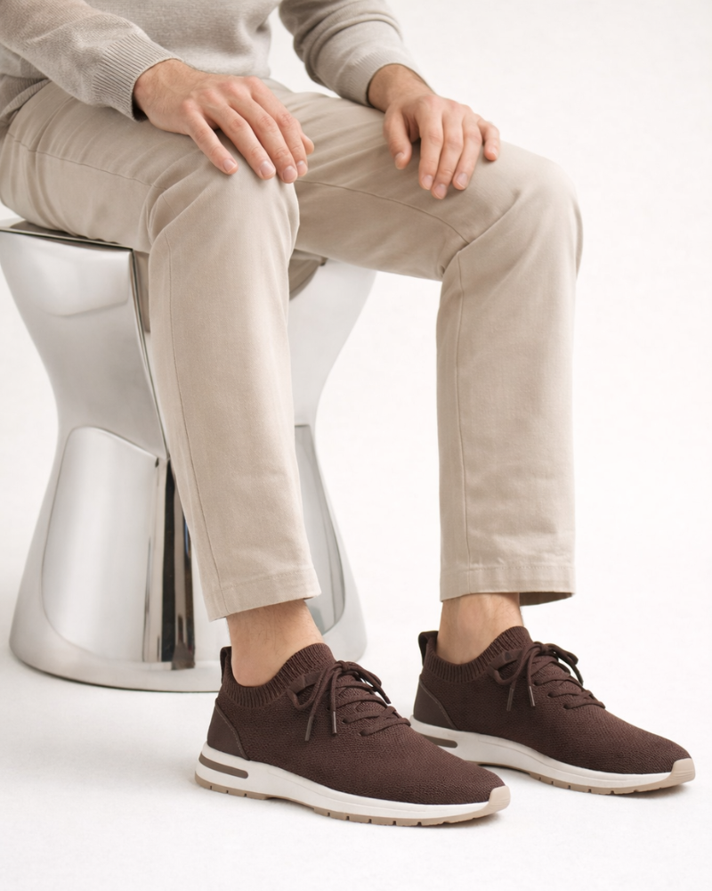 SOLANA MESH SLIP-ON SNEAKER - MOCHA