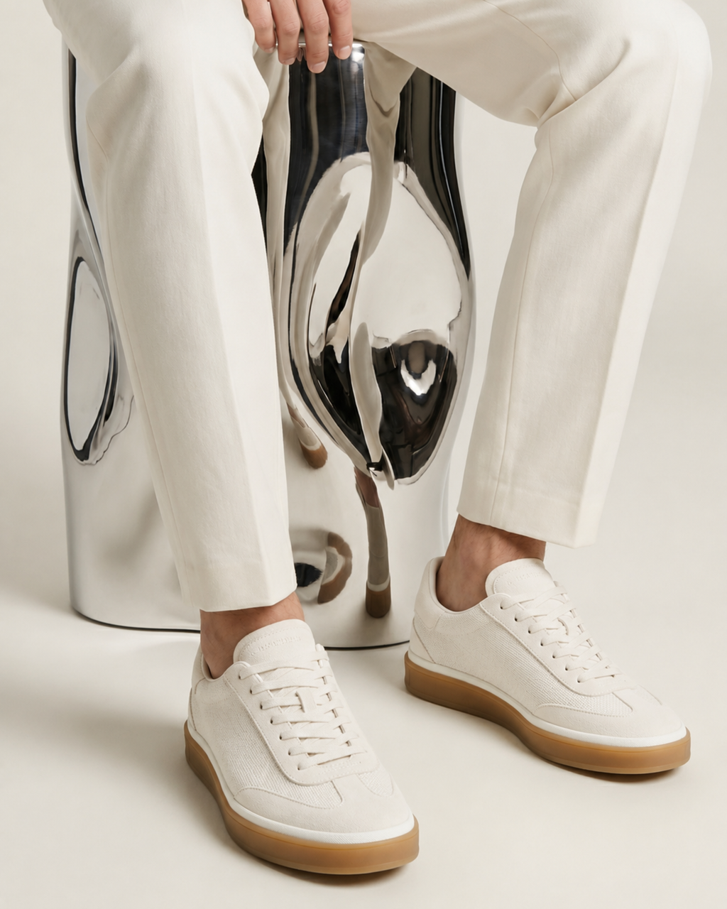 TENNIS WALK SNEAKER - IVORY