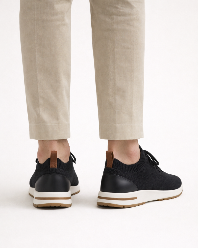 SOLANA MESH SLIP-ON SNEAKER - BLACK