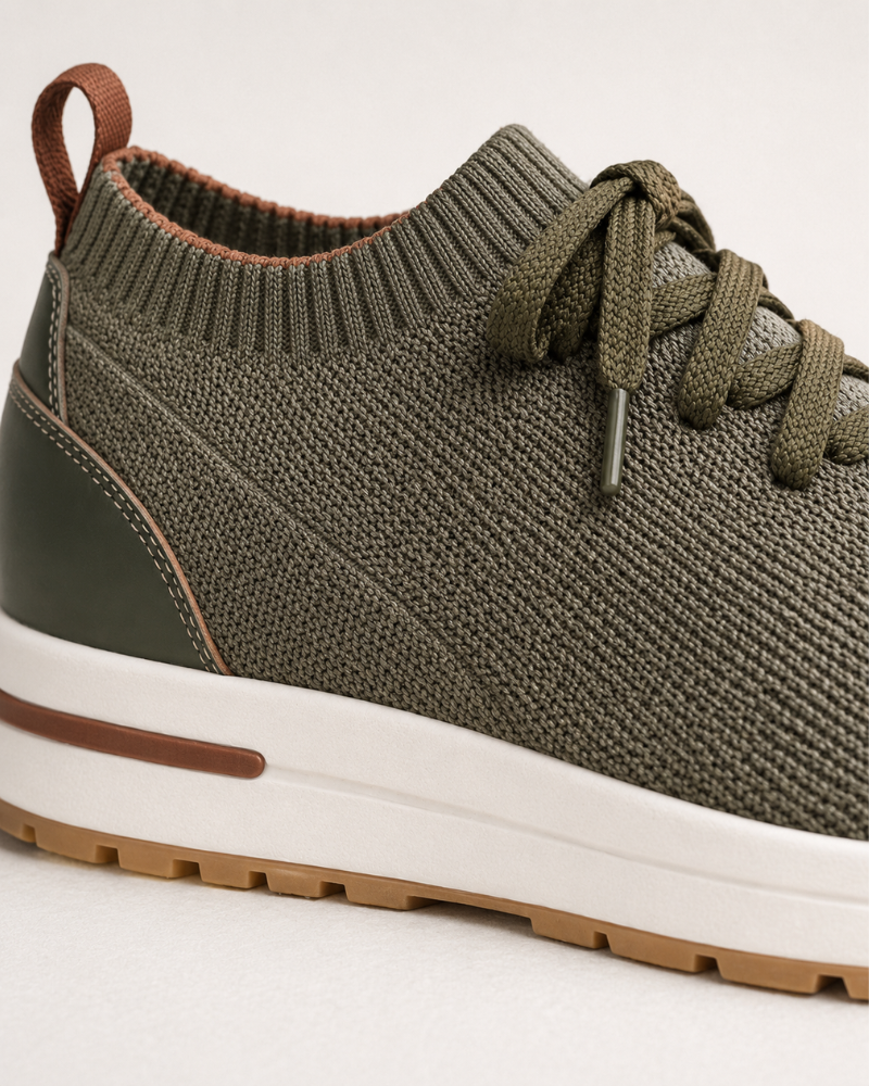 SOLANA MESH SLIP-ON SNEAKER - GREEN