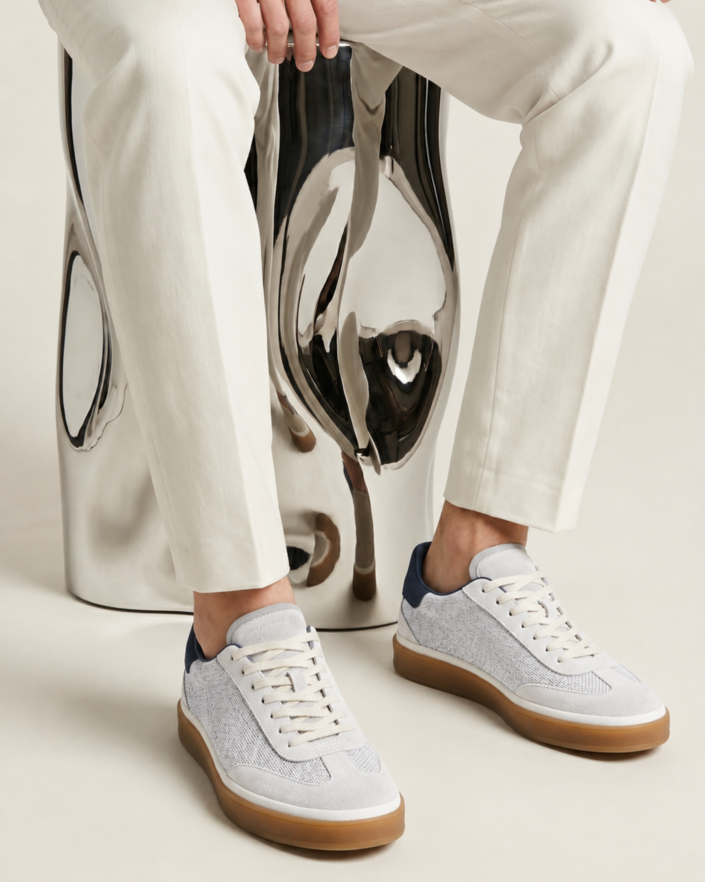 TENNIS WALK SNEAKER - LIGHT GREY