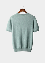 Premium Cashmere Classic Crewneck T-Shirt