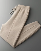 CASHMERE STRAIGHT TROUSERS