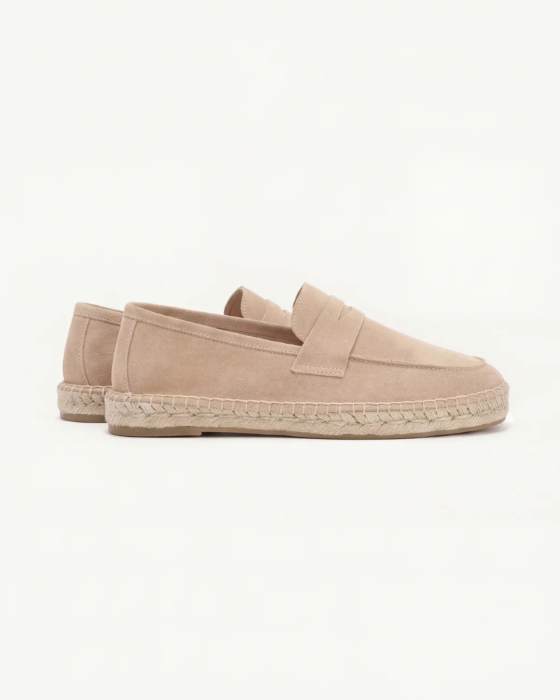 OCEAN SUEDE MULE - BEIGE