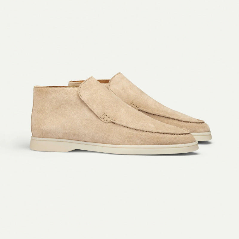 THE CLASSIC HIGH SUEDE LOAFER