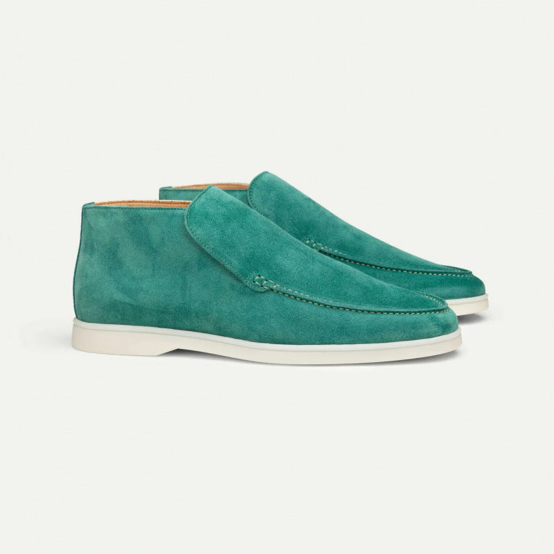 THE CLASSIC HIGH SUEDE LOAFER