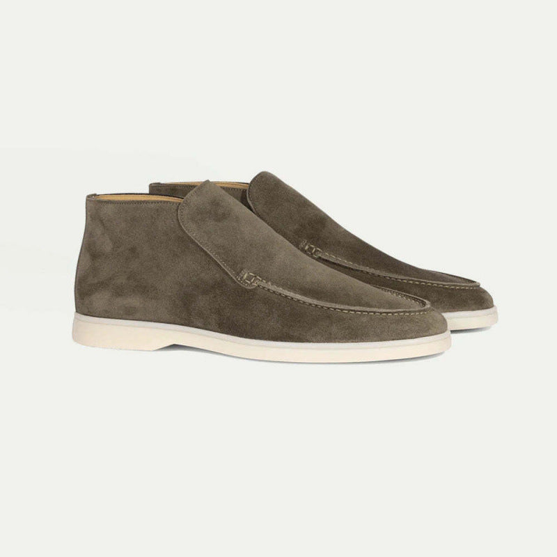THE CLASSIC HIGH SUEDE LOAFER