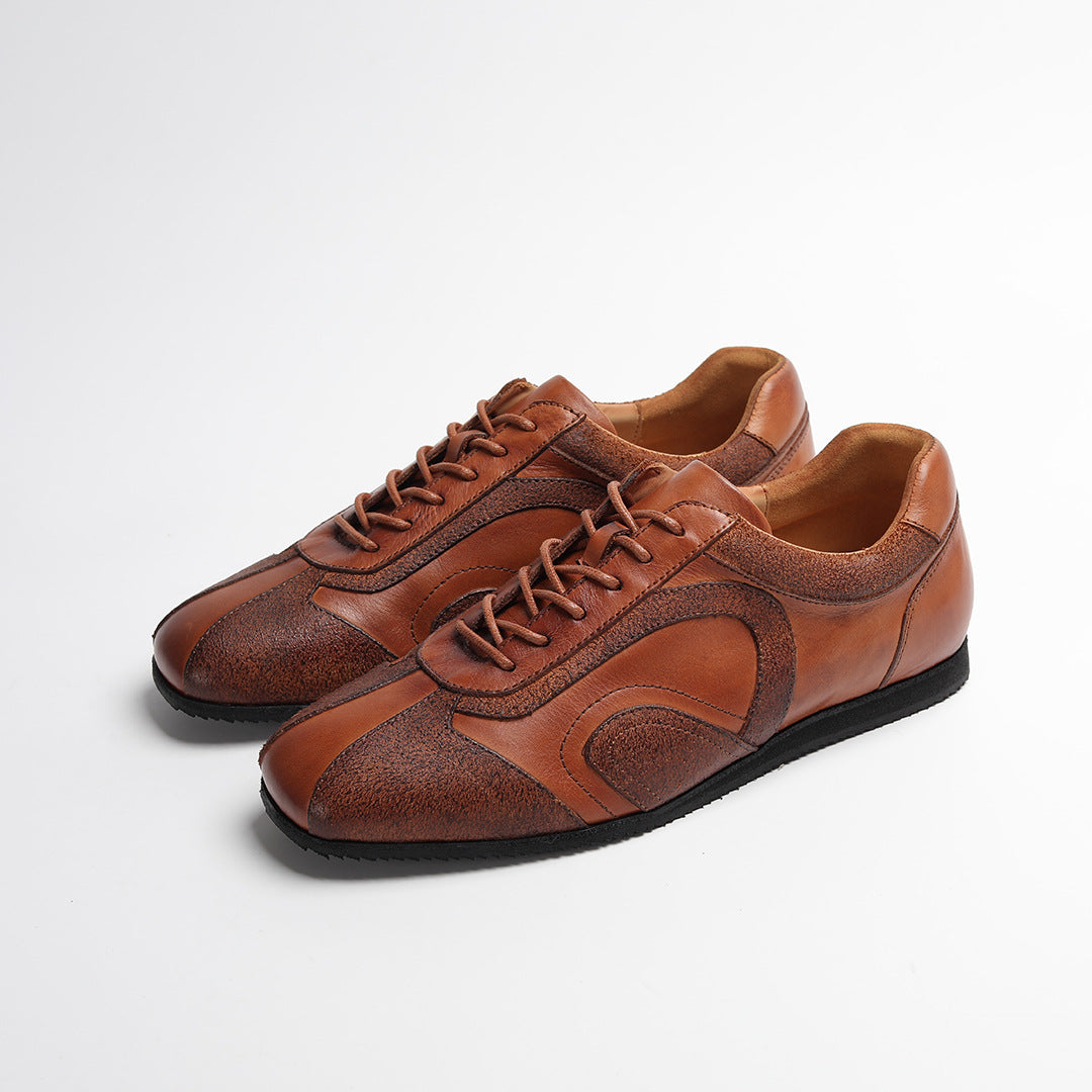 AURELIO™ Retro Hybrid Leather Runner