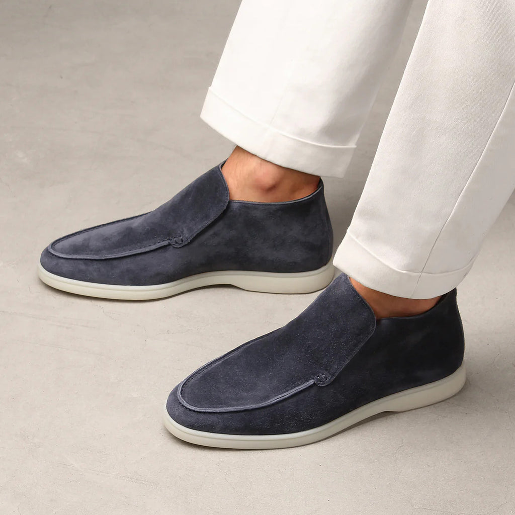 THE CLASSIC HIGH SUEDE LOAFER