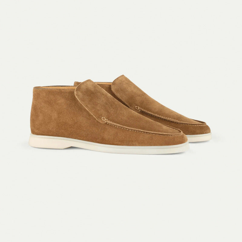 THE CLASSIC HIGH SUEDE LOAFER