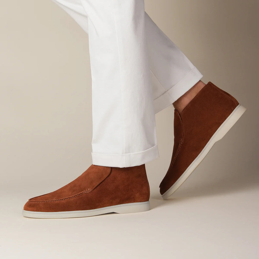 THE CLASSIC HIGH SUEDE LOAFER