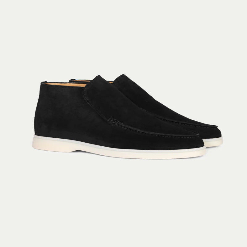 THE CLASSIC HIGH SUEDE LOAFER